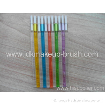Stock! The Lowest Price Synthetic Hair Colorful Disposable Lip Brush 